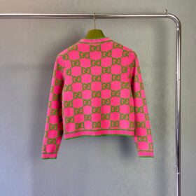 GG Jacquard Fuchsia/Grün