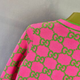 GG Jacquard Fuchsia/Grün