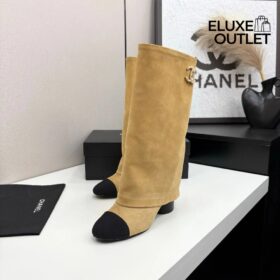 CC Logo Suede Braun