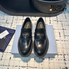Loafer Doppelt Schwarz