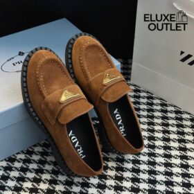 Wildleder Loafer Braun