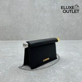 Clutch Schwarz/Gold 20 cm