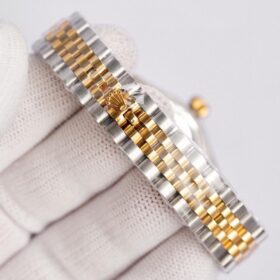 DateJust Silbern/Gold 28 mm