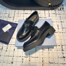 Loafer Doppelt Schwarz