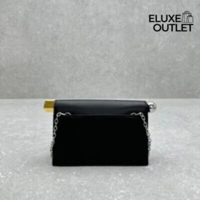 Clutch Schwarz/Gold 20 cm