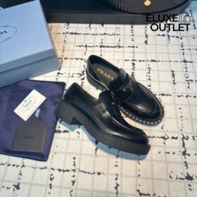 Loafer Doppelt Schwarz