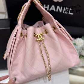Chanel 25 Kleine Rosa Handtasche 30 cm