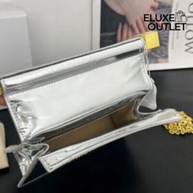 Clutch Carré/Silber 20 cm