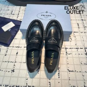 Loafer Doppelt Schwarz