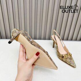 Erin Canvas Pumps 8,5 cm