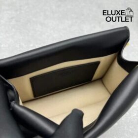 Clutch Schwarz/Gold 20 cm
