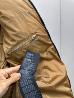 Re-Nylon down Schwarz