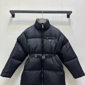 Re-Nylon down Schwarz