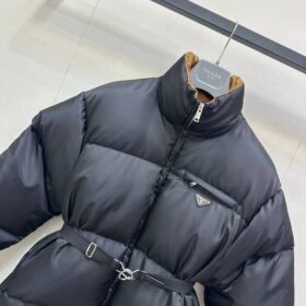 Re-Nylon down Schwarz