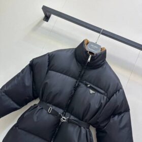 Re-Nylon down Schwarz