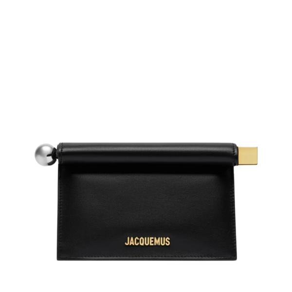 Clutch Schwarz/Gold 20 cm