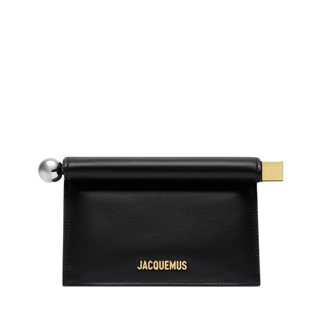 Clutch Schwarz/Gold 20 cm
