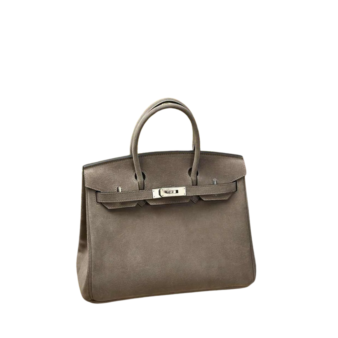 SUEDE BIRKIN 30 Etoupe