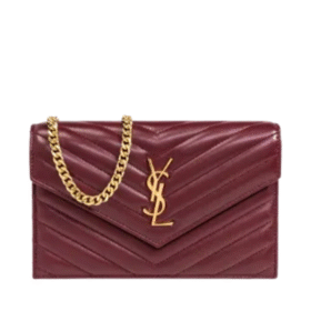 Cassandre Envelope Rot 22.5 cm