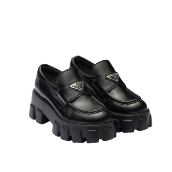 Loafer Monolit Schwarz
