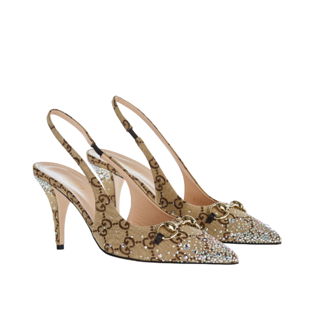 Erin Canvas Pumps 8,5 cm