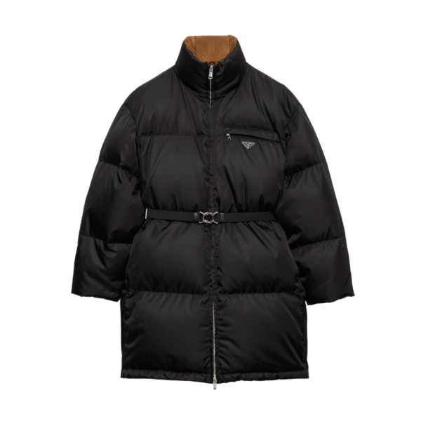 Re-Nylon down Schwarz