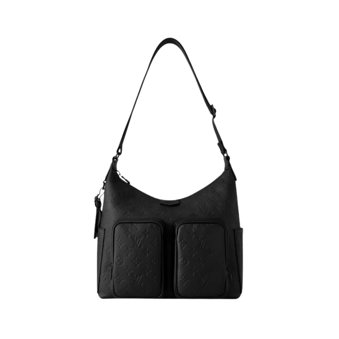 Hobo Schwarz 35 cm