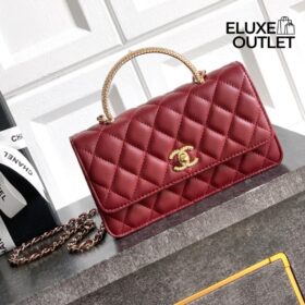 Clutch mit Kette 18.5 cm