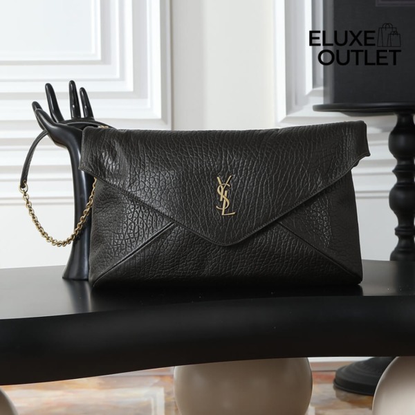 Cassandre Chain Pouch Schwarz 35 cm