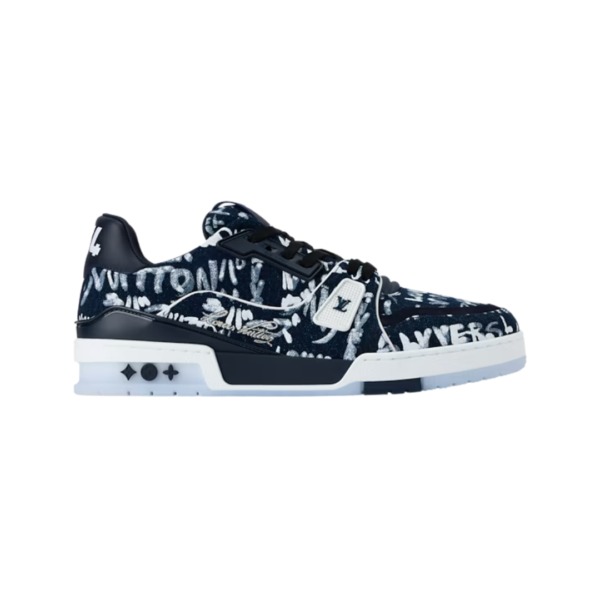 Trainer Blau/Weiß