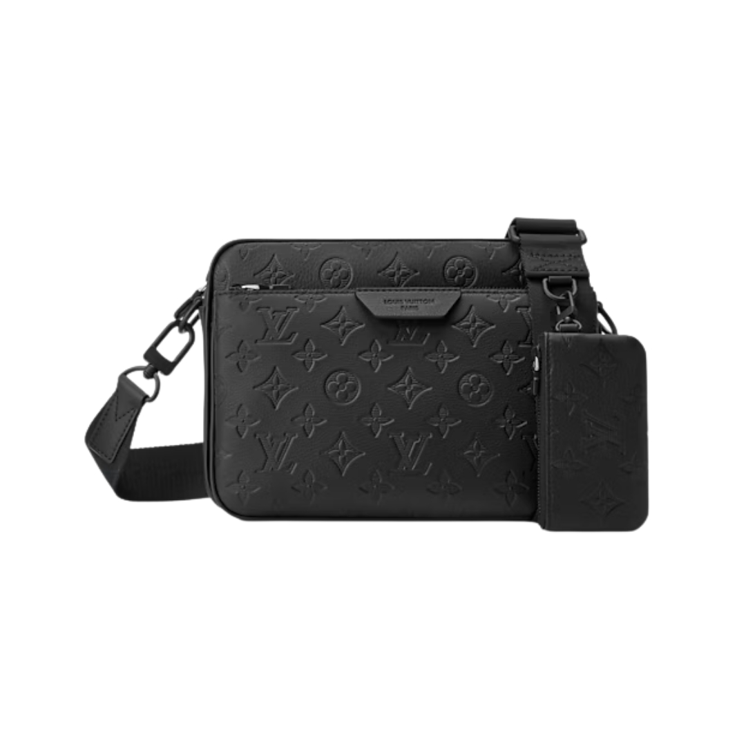 Trio Messenger Schwarz 25 cm