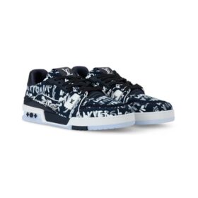 Trainer Blau/Weiß