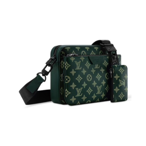 Trio Messenger Grün 25 cm