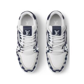 Trainer Weiß/Marineblau
