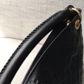 Black Monogram Artsy MM 47 cm