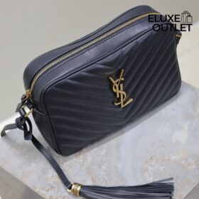 Lou Camera Schwarz/Gold 23 cm