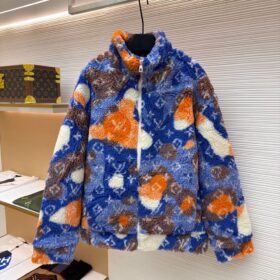 Jacquard Camo Fleece Blouson