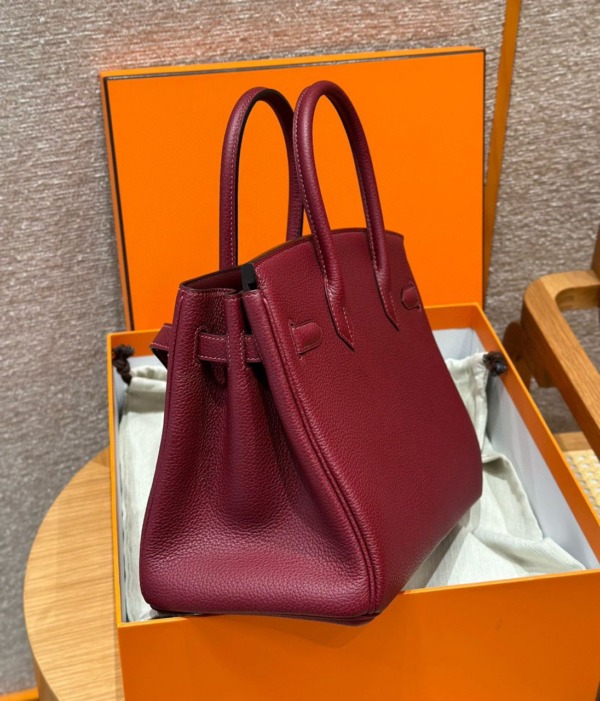 Birkin 35 Togo Burgunderrot