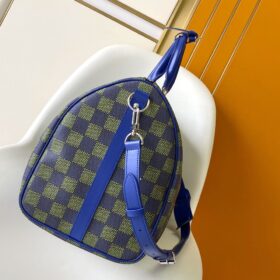 Keepall Blau Mit Schultergurt 50 cm
