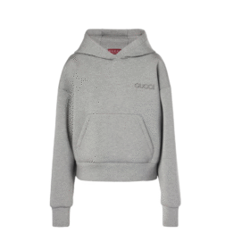Jersey Hooded Sweatshirt Grau