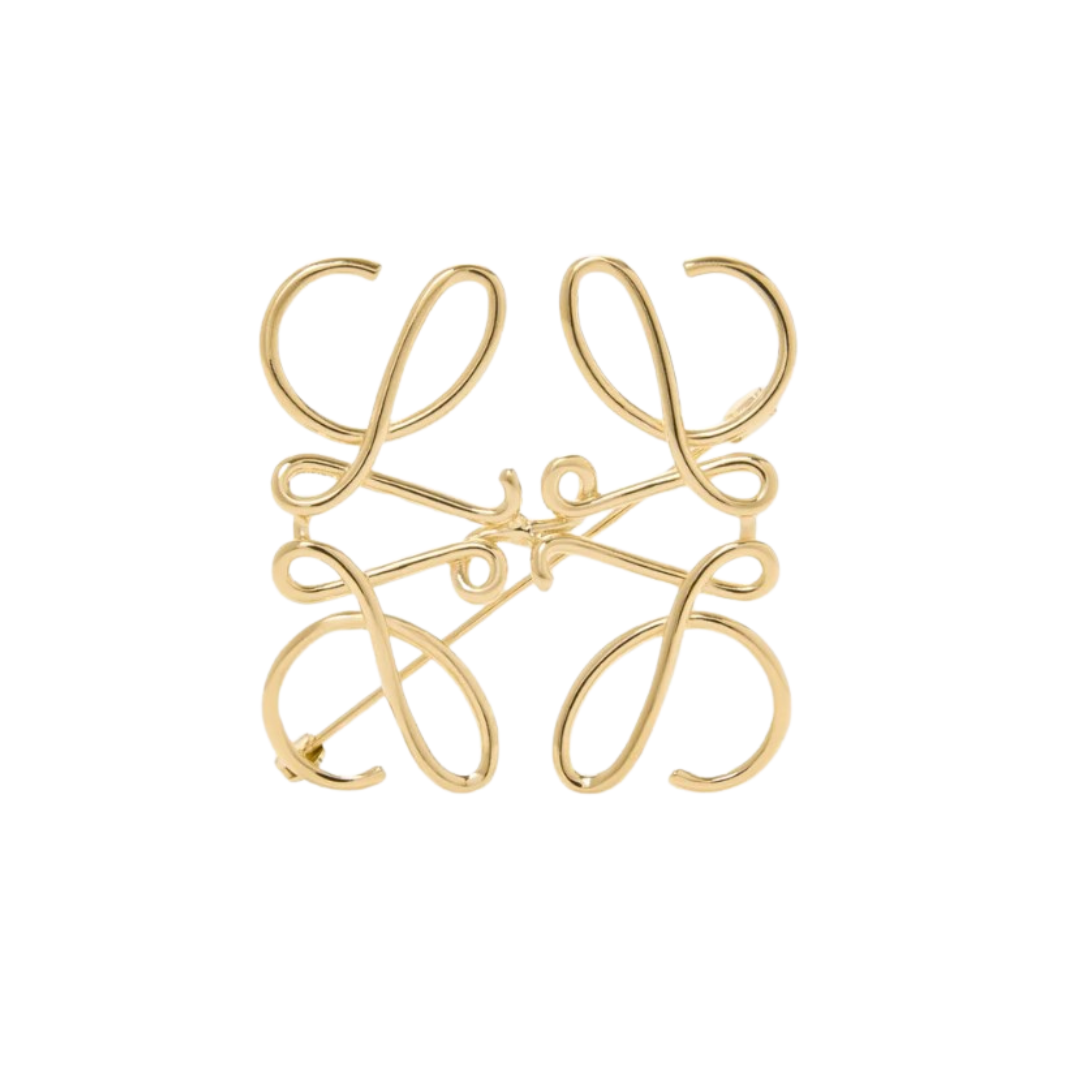 Anagram Brosche Gold