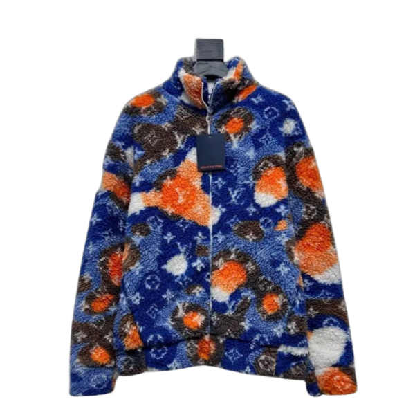 Jacquard Camo Fleece Blouson
