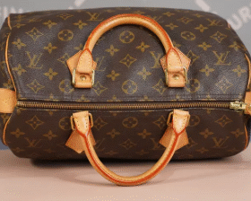 Speedy Monogram Braun 30 cm