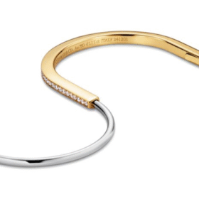 Schmaler Armreif Gold