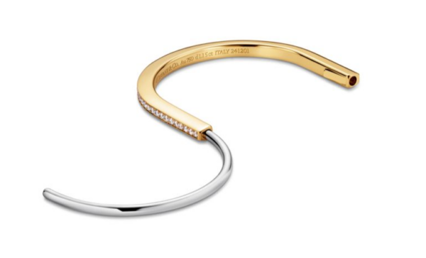Schmaler Armreif Gold