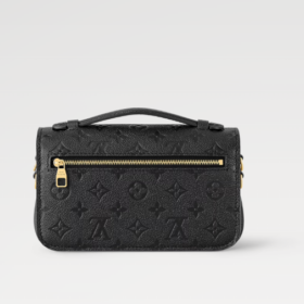 Pochette Metis East West Schwarz 21,5 cm