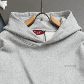 Jersey Hooded Sweatshirt Grau