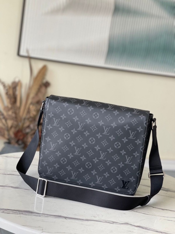 Monogram Eclipsen Messenger Schwarz 31cm
