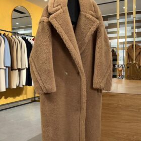Teddybär Symbol Mantel braun