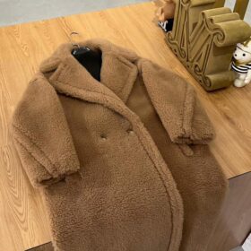 Teddybär Symbol Mantel braun